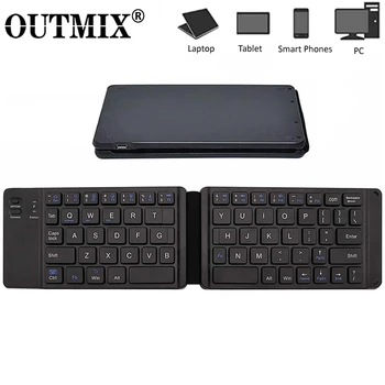 

Mini Portable Keyboards English Bluetooth Folding Keyboard Foldable Wireless Keypad for IOS Android Windows ipad Tablet Phones