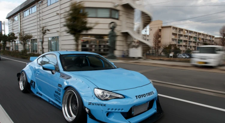 Подходит для TOYOTA gt86 для Subaru brz Rocket Bunny воздушный нож