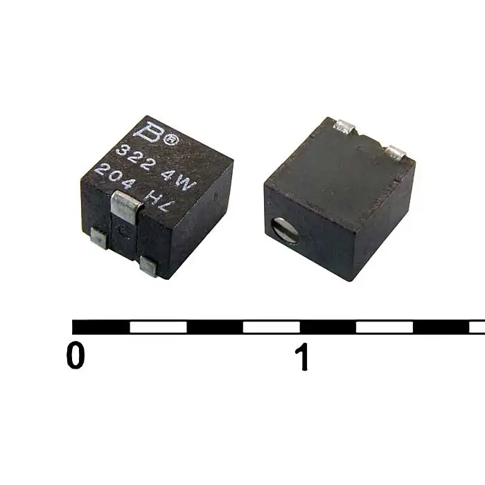 Резистор подстроечный 3224w