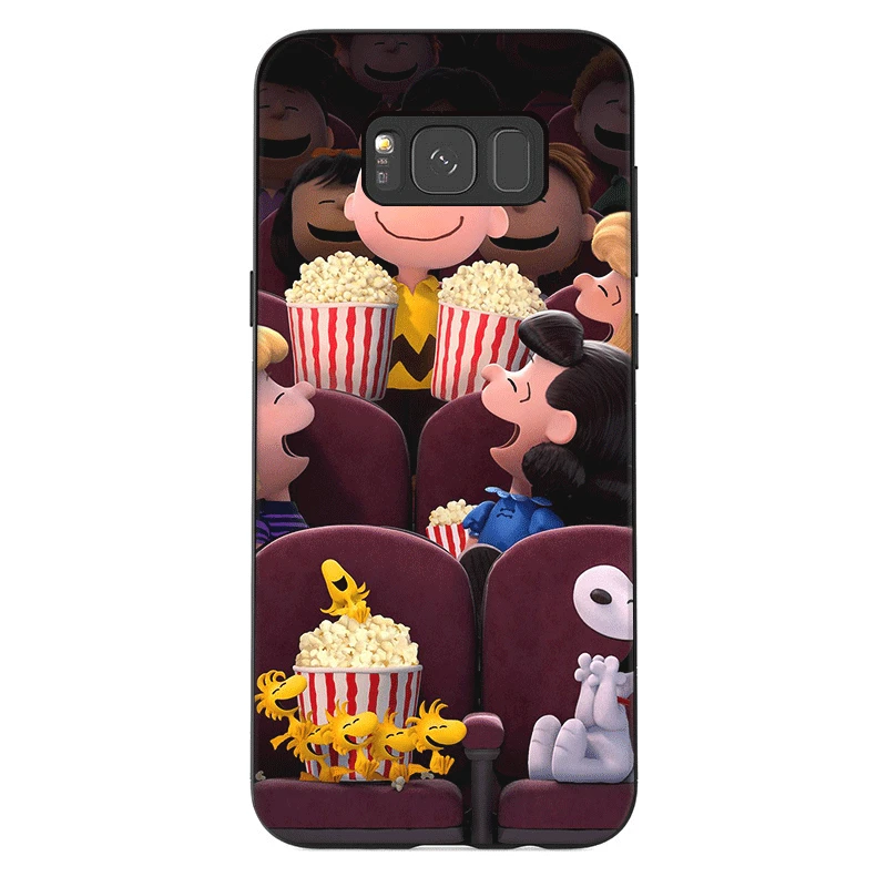 Мобильный чехол для телефона из термополиуретана для samsung Примечание 10 8 9 S6 S7 край S8 S9 S10 S10E плюс M10 M20 M30 M40 крышка арахис фильм