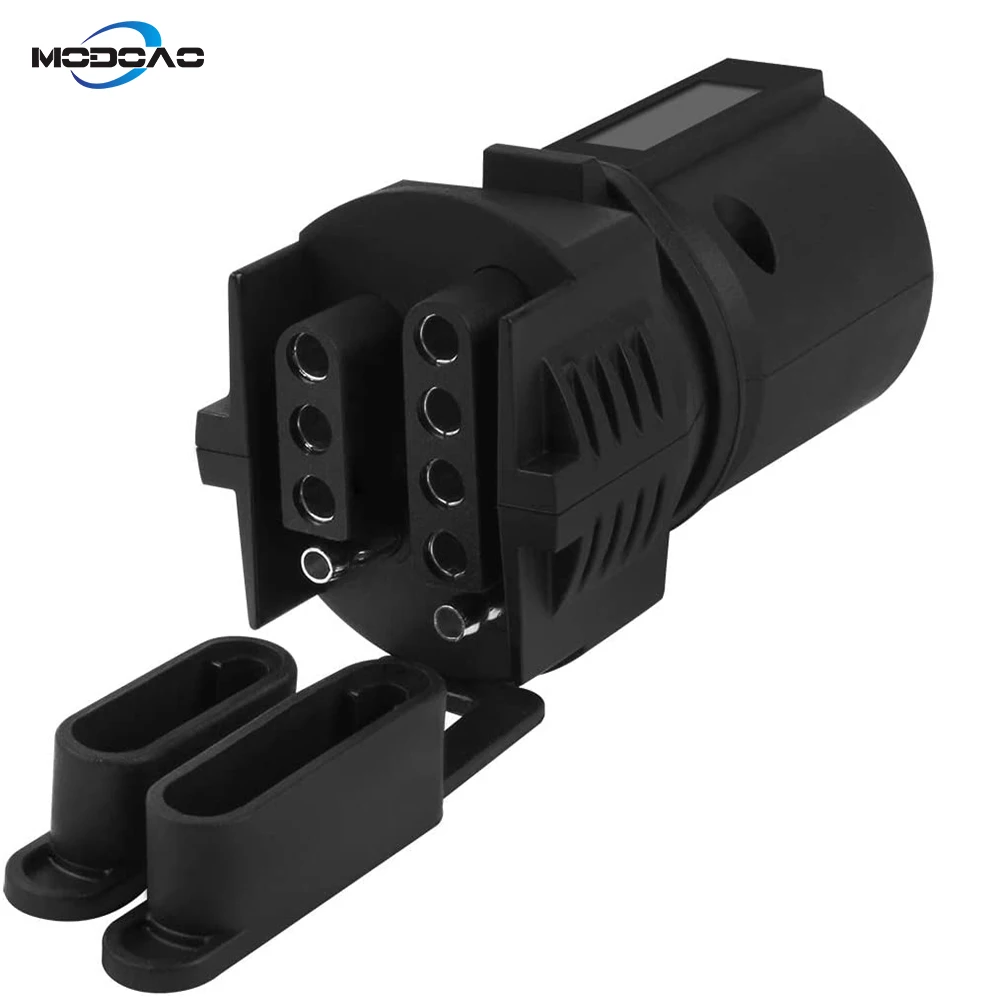 TrailerPlugAdapter7PinFlatBladeto4and5RoundTrailer