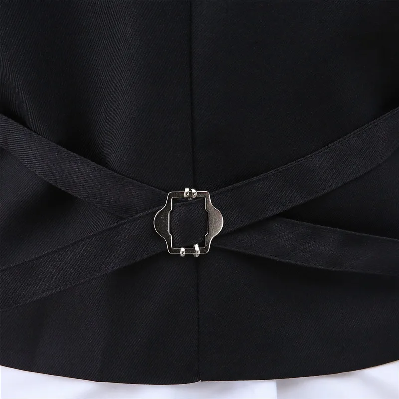 Men's Slim Suit Vest Formal Business Casual Sleeveless Jacket Vest Men's Shawl Collar Black/White Men's Vest Banquet Party Prom