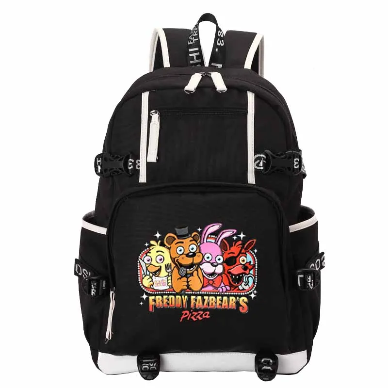 style3 black Пять ночей у Фредди школьная сумка рюкзак студенческий школьный рюкзак ноутбук рюкзак повседневный рюкзак - Цвет: style3 black