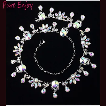 

Women New Belly Dance Waist Chain Color Ddiamond Metal Waist Chain Fashion Accessories