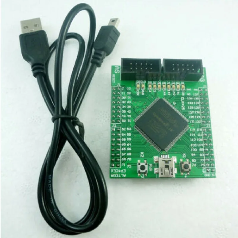 Плата Cyclone IV FPGA EP4CE6E22C8N EP4CE6 CPLD PLD SOPC SOC ASIC светодиодный кнопочный модуль|Инверторы и