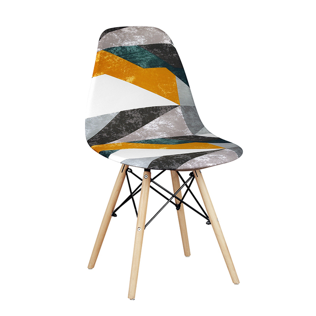 Pcs Velvet fabric Bar Chair Cover Washable Removable Seat Cover Armless Shell Chair Covers for Banquet Home Hotel