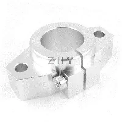 

Silver Tone Pillow Shape 25mm Inner Dia Aluminum Shaft Support Pillow Design