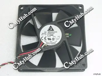 

For Delta Electronics AFB0912VH F1588 SX01 DC12V 0.60A 9225 9.2CM 92mm 92x92x25mm 3Pin Cooling Fan