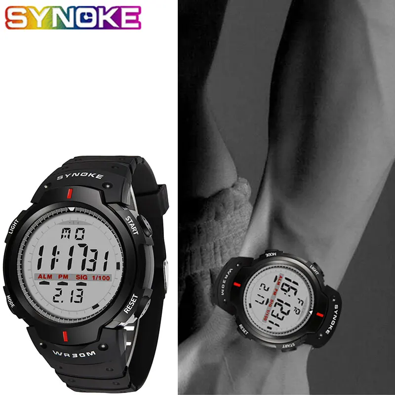 sports watch with stopwatch