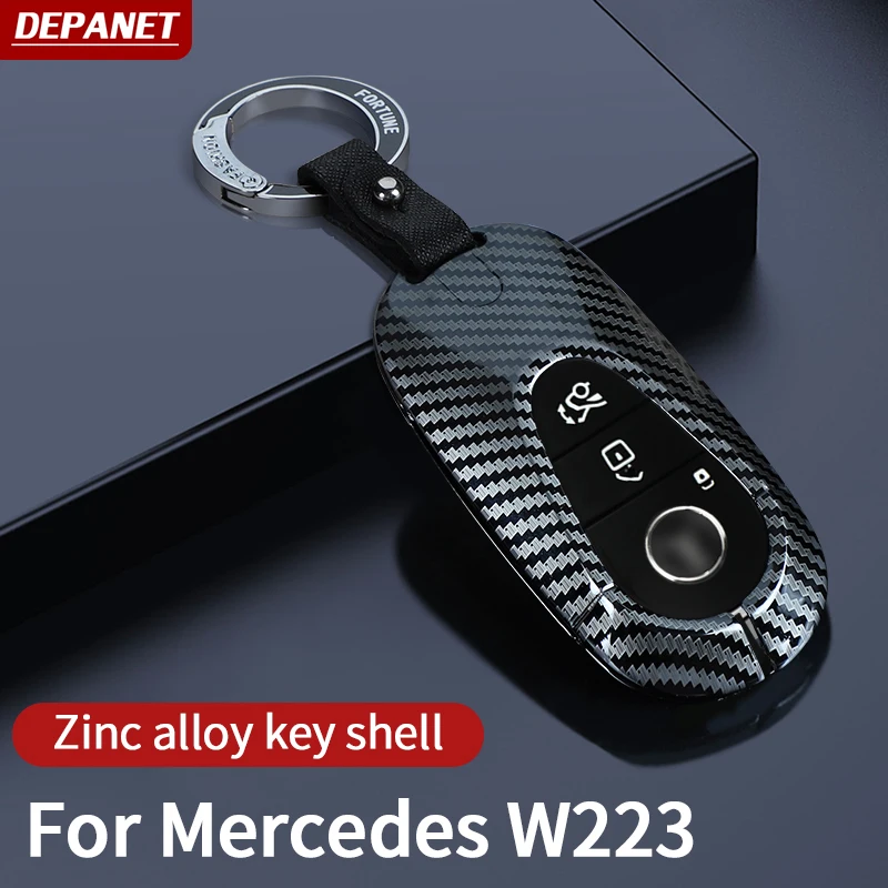 Чехол для ключа подходит 2021 Mercedes w223 S series 400 450 550 C w206 480 180 200 260 300 аксессуары |