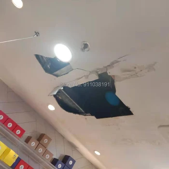 

Lamp hole repair Gypsum board repair hole Ceiling damage repair Filling putty paste