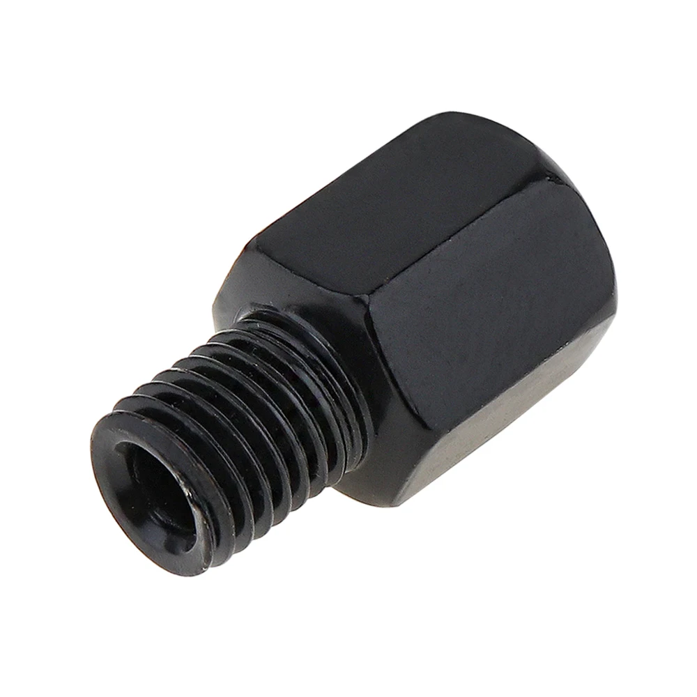 2PCS Mirror Adapter M8 M10 10mm 8mm Universal Black Motorcycle Motorbike Rearview Mirror Adapter Bolt Steel Metal for Motorcycle