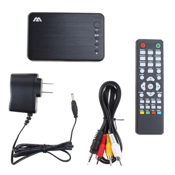 

HD 1080P mini car Media Player for car Center HDD U Disk MultiMedia Player with Car Charger IR Extender HDMI AV SD/MMC