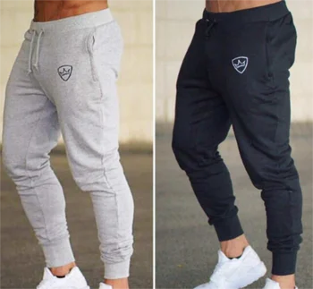 

Spring and Autumn Men's Sports Running Pants Jogger Breathable Slim Pants Gym Fitness Running Pants Men Track and Field Sports P