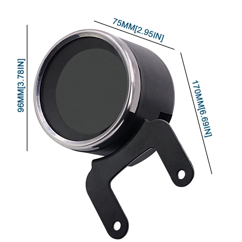 ЖК-дисплей Замена Многофункциональный датчик топлива Temp цифровой одометр спидометр водонепроницаемый Тахометр мотоцикл уплотнение