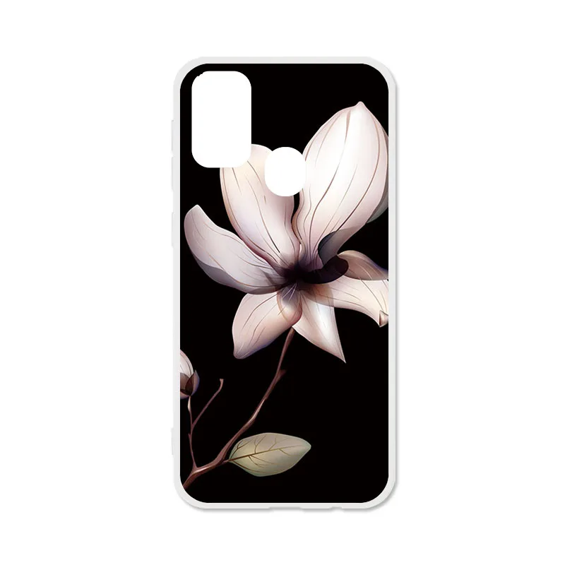 C110 Мягкий TPU чехол для samsung Galaxy M30s A50 A70 A40 A30 A20 A10 A30s A50s A60 A70s A80 A20s A20e A10s A10e M30 M40 M20 M10 крышка - Цвет: C110