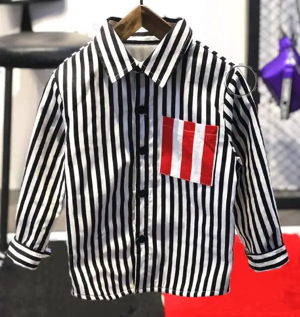 Plush shirt Для маленьких мальчиков, комплект зимней одежды, Дети комплект одежды для маленьких мальчиков Вязание свитер+ плотная рубашка в полоску+ толстые джинсы 3 шт./компл. 2-6Year - Цвет: Plush shirt