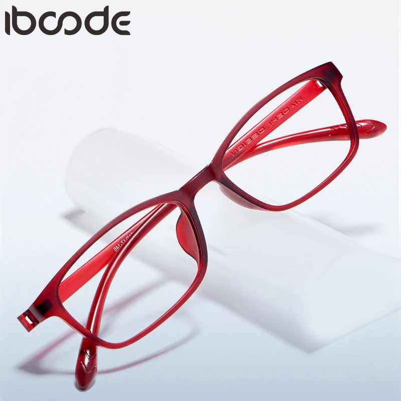 Iboode TR90, анти-синий светильник, очки для мужчин, высокое качество, очки для чтения, компьютерные очки для дальнозоркости, игровые очки для женщин, новинка