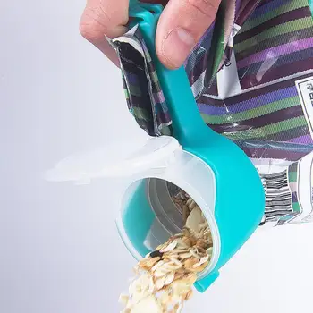 

1PC Portable Seal Pour Food Storage Bag Clip Snack Sealing Clip Sealing Pour Bag Clips Sealer Clamp Food Bag Clip Kitchen Tools
