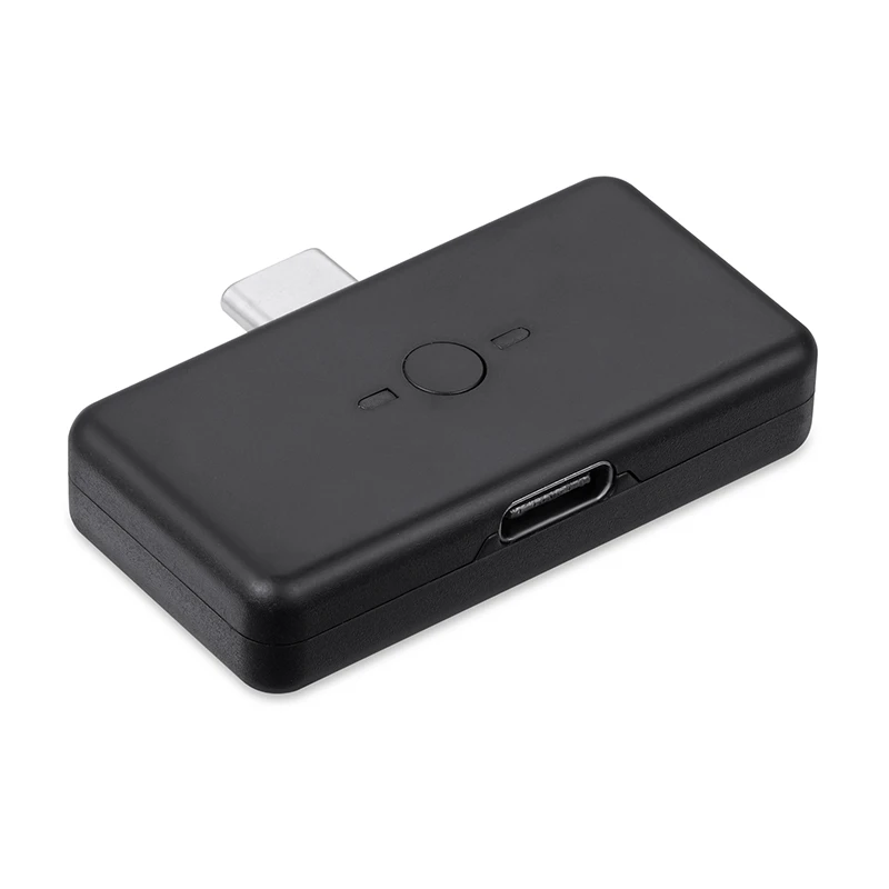 Черный Тип-c Bluetooth 5,0 передатчик Bluetooth аудио адаптер совместим с переключателем/PS4/PC хост VDX99 - Цвет: Черный