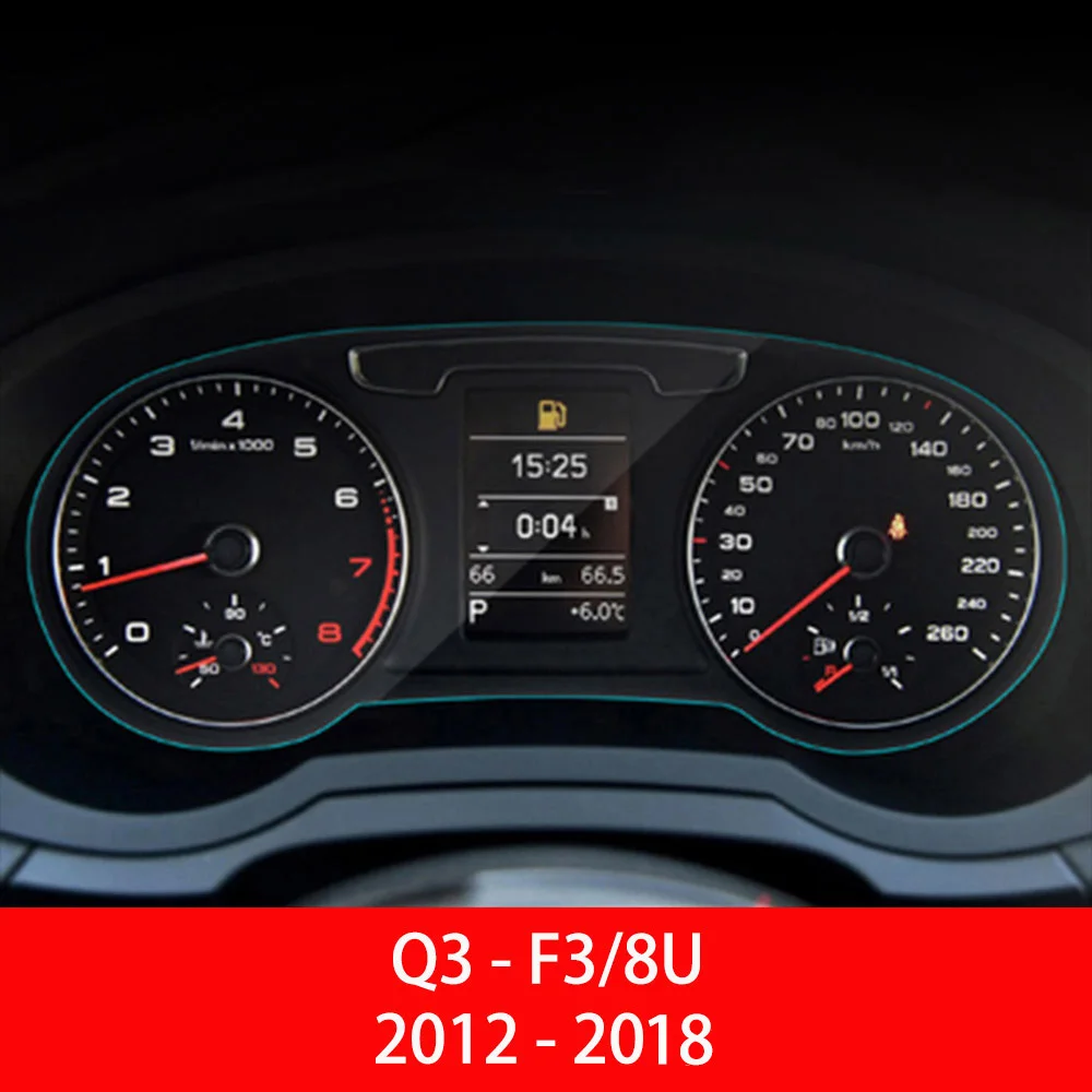 Защитная пленка для экрана автомобиля для Audi Q2 Q3 Q5 Q7 TT FY 8R 4L 4M F3 8U 8J 8 S, защитная пленка для экрана автомобиля, аксессуары - Название цвета: F3 8U Q3