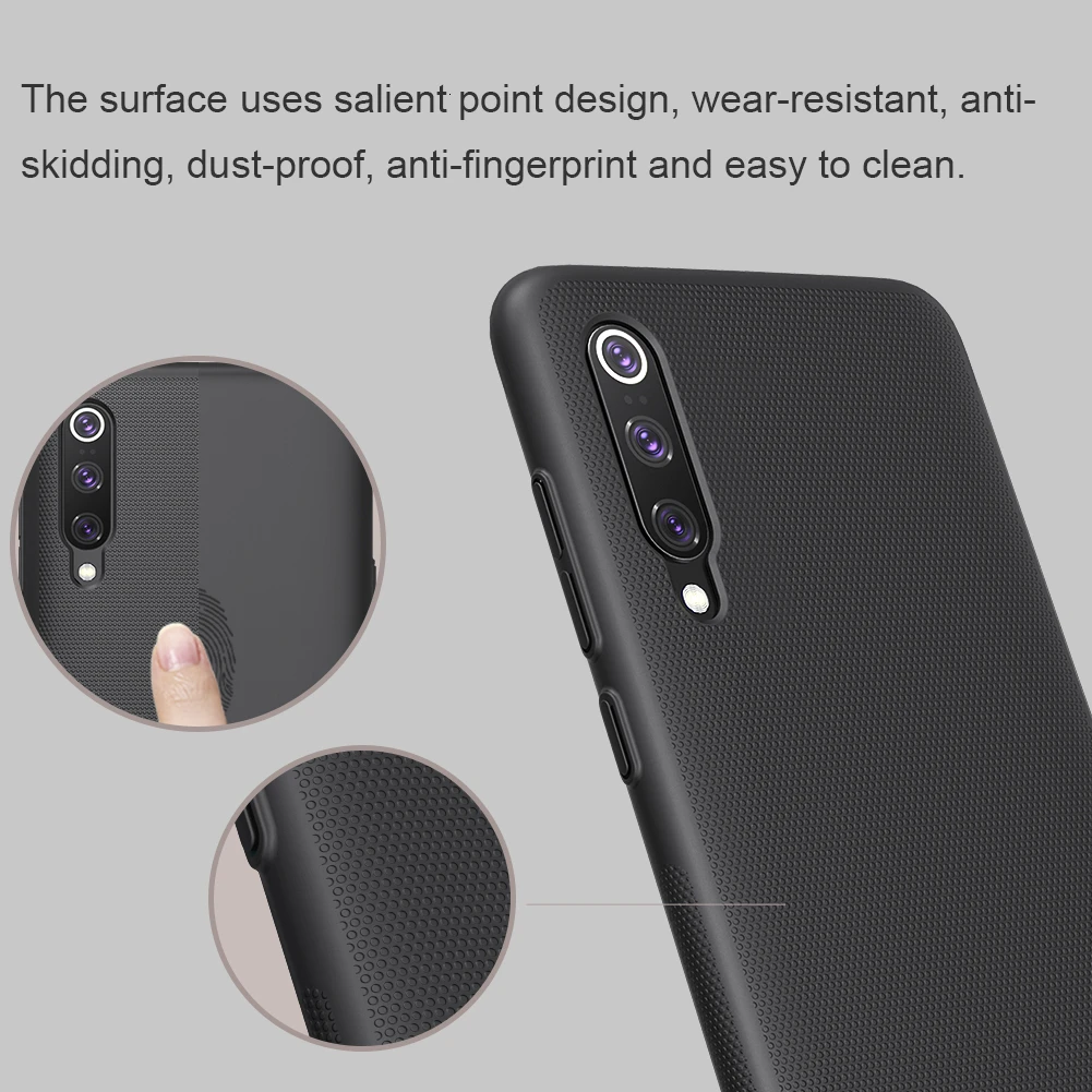 NILLKIN для Xiaomi mi 9 чехол mi 9 mi 9 SE Lite чехол матовый щит Жесткий PC задняя крышка чехол для Xiaomi mi 9 Pro 5G