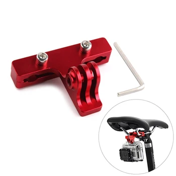

Aluminum Moto Bicycle Saddle Bike Seat Mount Tripod Holder Bracket Adapter Clamp for Gopro Hero 9 8 SJCAM Yi 4k mijia camera