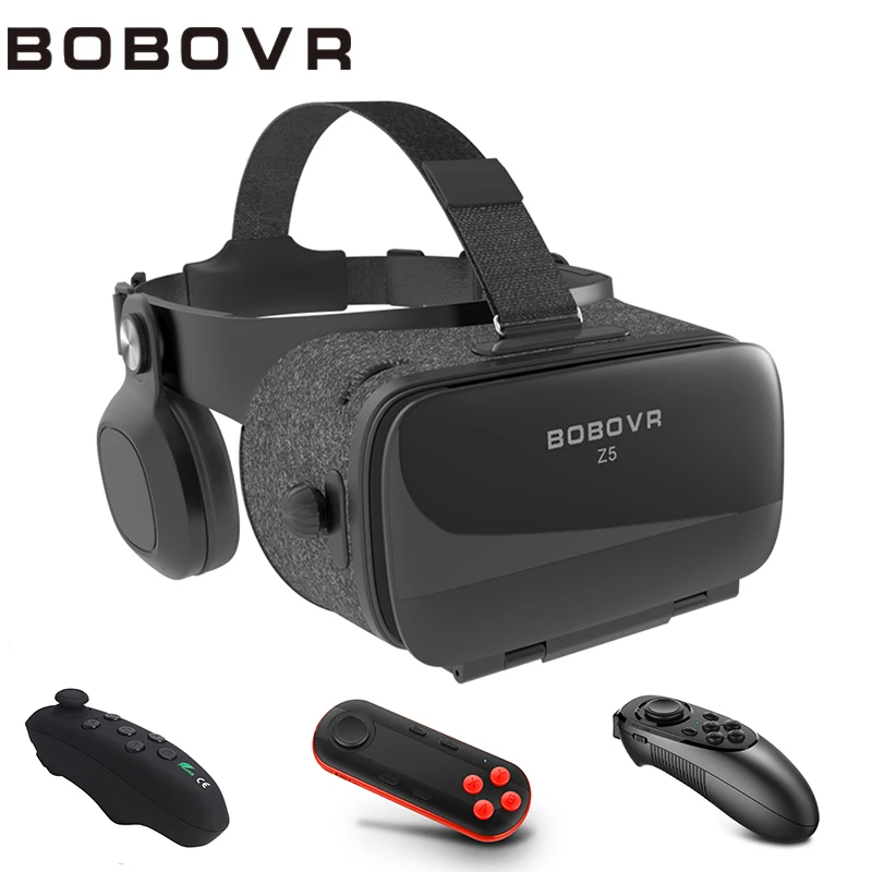 3D гарнитура BOBOVR Z5 очки виртуальной реальности картонный шлем с контроллерами для