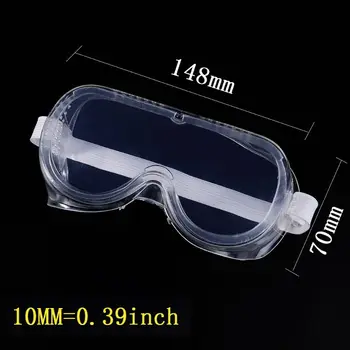 

Safety Goggles Vented Glasses Eye Protection Protective Lab Anti Fog Dust Clear For Industrial Lab Work N58E