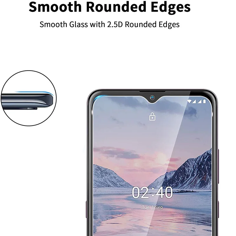 mobile phone screen protector Bộ 3 Kính Cường Lực Cho Nokia 1.4 2.3 2.4 3.4 4.2 5.3 6.2 7.2 8.3 Tấm Bảo Vệ Màn Hình 9H 2.5D điện Thoại Trên Bộ Phim Có Kính Cường Lực t mobile screen protector