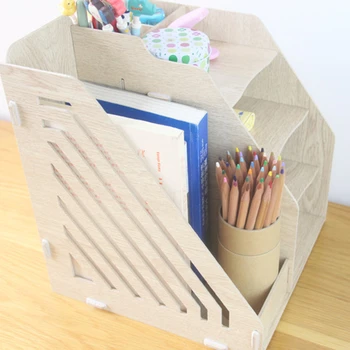 

Office Desktop File Storage Box Holder Dorm Stationery Drawer Table Organiser Holder Fashion Bedroom Makeup Storage Box New