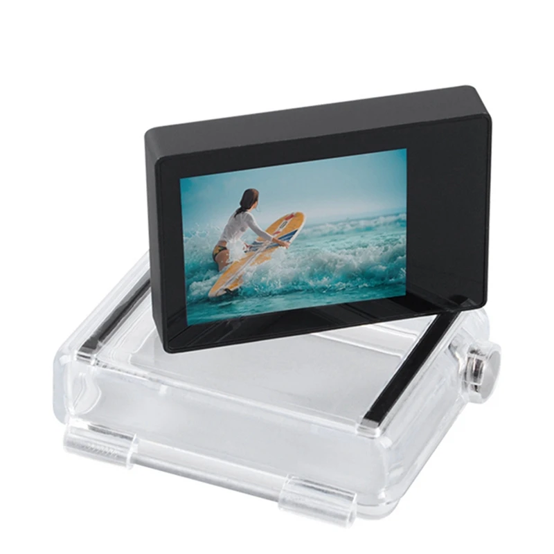 

New Lcd Screen 2.0 Inch Lcd Bacpac Non-Touch Screen For Gopro Hero 4 3+ With Waterproof Back Cover