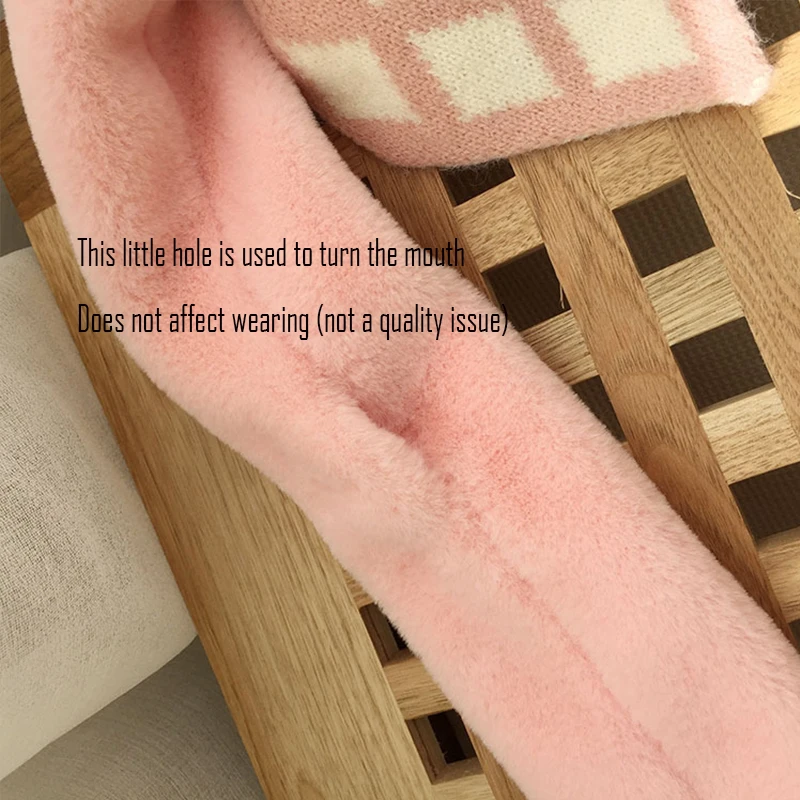 Soft Plush Baby Girl Scarf Winter Faux Fur Cute Dot Collar Children Neck Warmer Kids Scarves Outdoor Neckerchief