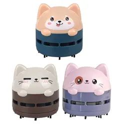 Aspirateur de voiture mignon, collecteur de poussière, stylo effaceur Rechargeable, petit aspirateur à main USB de bureau 