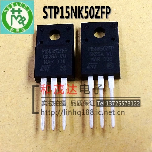 5 шт./лот STP15NK50ZFP P15NK50ZFP
