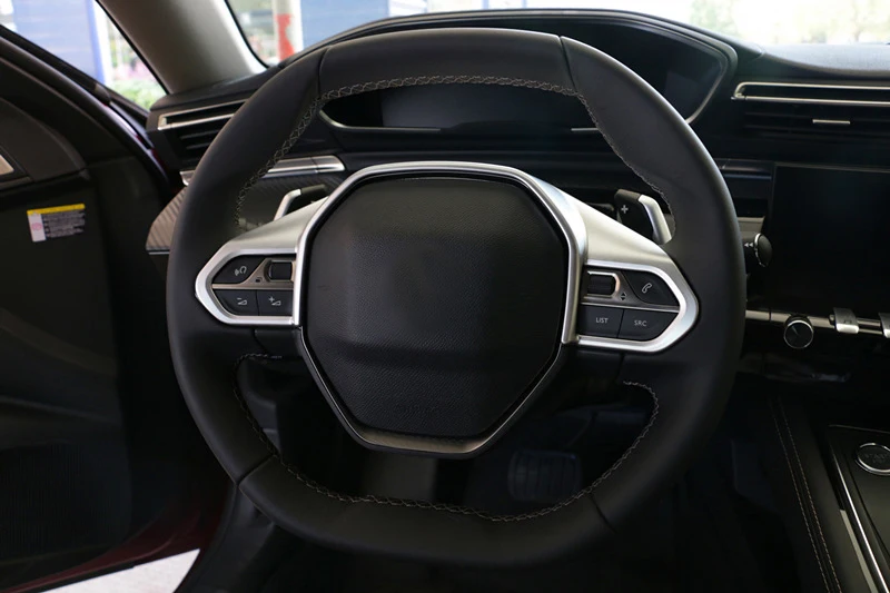 Для peugeot 508 Allure SW GT внутренняя отделка рулевого колеса Кнопка панель накладка 1 шт