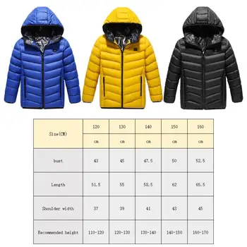 Winter Children's Smart Heating Clothing USB Heating Clothing Boys And Girls Warm Jacket Outdoor Electric Heating Clothing 6