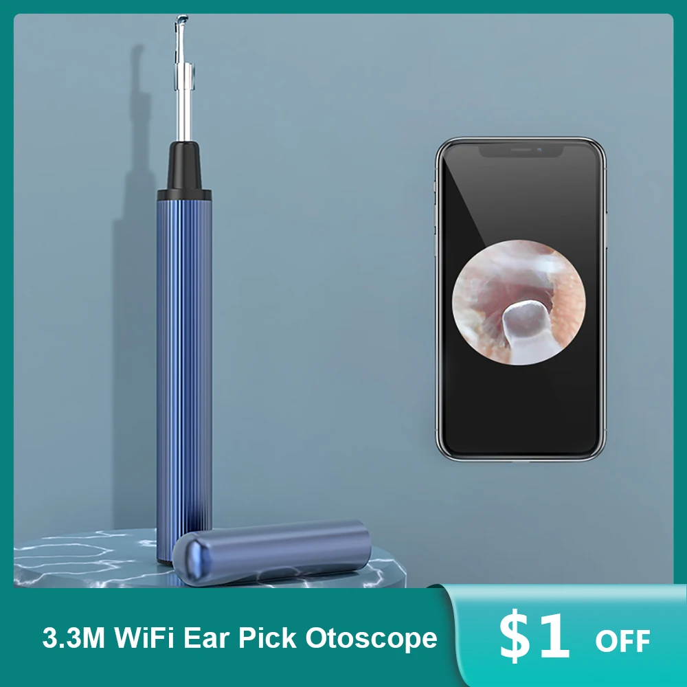 Wireless Intelligent Visual Ear Pick Ear Cleaning Tool Luminous