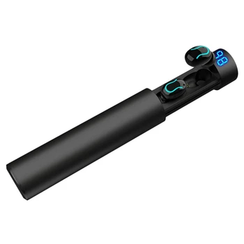 

Retail Q19 TWS Wireless Earbuds 3D Stereo Mini Bluetooth Earphone 5.0 with Dual Mic Sports Waterproof Earphones Auto Pairing Hea