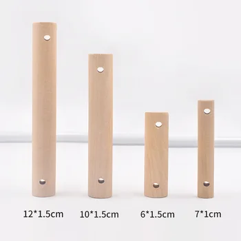 

Missxiang DIY jewelry accessories educational toys round wooden stick pet ladder wooden stick wholesale jewelry making supplies