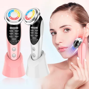 

7in1RF&EMS Radio Mesotherapy Electroporation Rf Lifting Face Beauty LED Photon Skin Rejuvenation Remover Wrinkle Radio Frequency