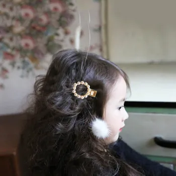 

Hair Accessories For Girls Cute Clips Pearl Design Hairpin Children Hairpin Princess Hair Accessories