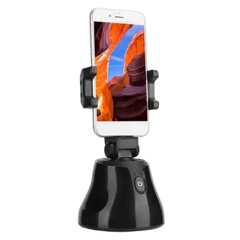 

Auto Tracking Smart Shooting Phone Holder 360 Rotation Auto Follow Intelligent Mobile Phone Holder Video Vlog Camera Tracking