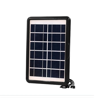 

Portable 6W6V Solar Power Panel USB Polysilicon Multipurpose Solar Lamp Charger for Tablet Device Phone 3Meter Outlet Cable