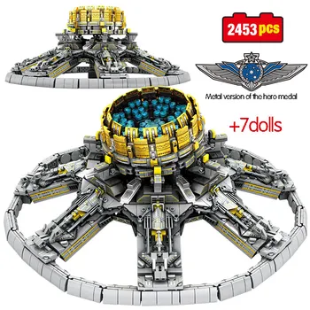 

City Planetary Engine Building Blocks Technic Police Wandering Earth Universe figures Bricks Education Toys for Children gifts