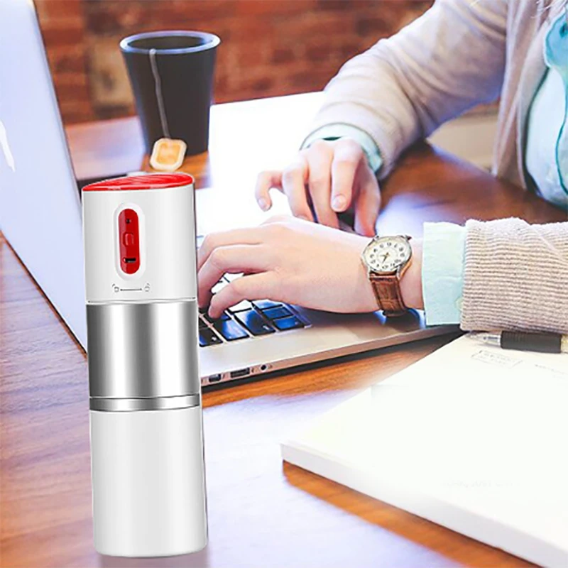 Фильтр кофемашина портативная электрическая USB зарядка кофемолка одной кнопкой