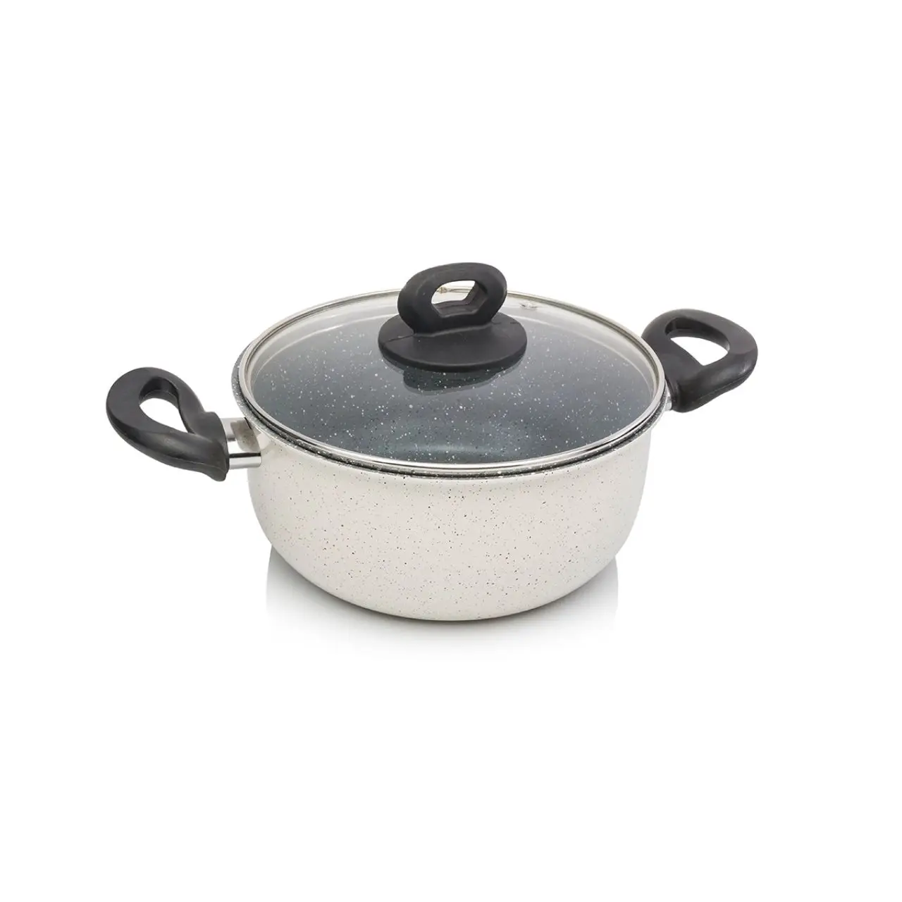 

Cream Color 20 CM Cera Grranit Deep Pots