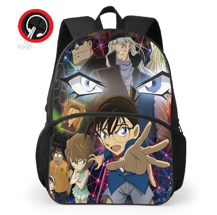 Children Backpack School Bags For conan Anime pattern School Backpack