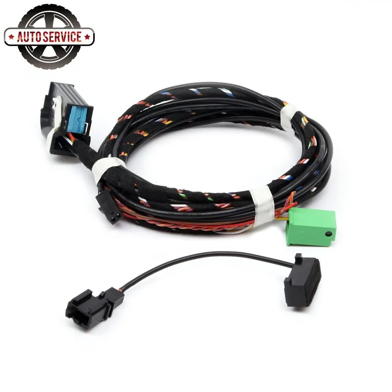 1K8 035 730 автомобильный модуль Bluetooth Разъем Жгута Проводов микрофон для нового Polo CC Golf Jetta Passat RCD510 1K8 035 730B - Название цвета: Cable Harness