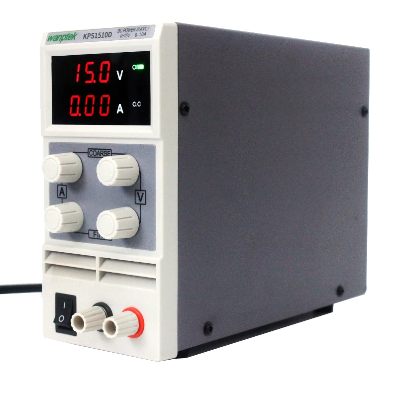 4 шт. KPS1505D 3010D серии 3-значный DC лаборатории Переключение DC Питание 15V 30V 60V 120V 3A 5A 10A 115 V-230 V Регулируемый - Цвет: 15V  10A